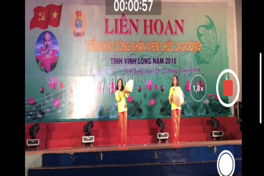 Liên hoa Tiếng hát công nhân viên chức lao động tỉnh Vĩnh Long năm 2018 (VIPUCO)
