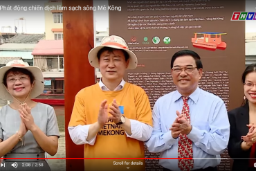 THVL- Phát động chiến dịch làm sạch sông Mê Kông