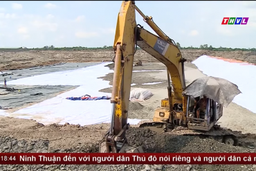 THVL - Đẩy nhanh tiến độ xây dựng bãi chôn lấp rác số 3